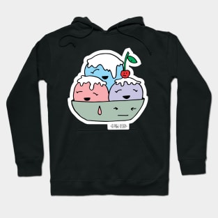 Cute Kawaii Otaku Japan Sweet candy little Ice cream smile with cherry T-Shirt Hoodie